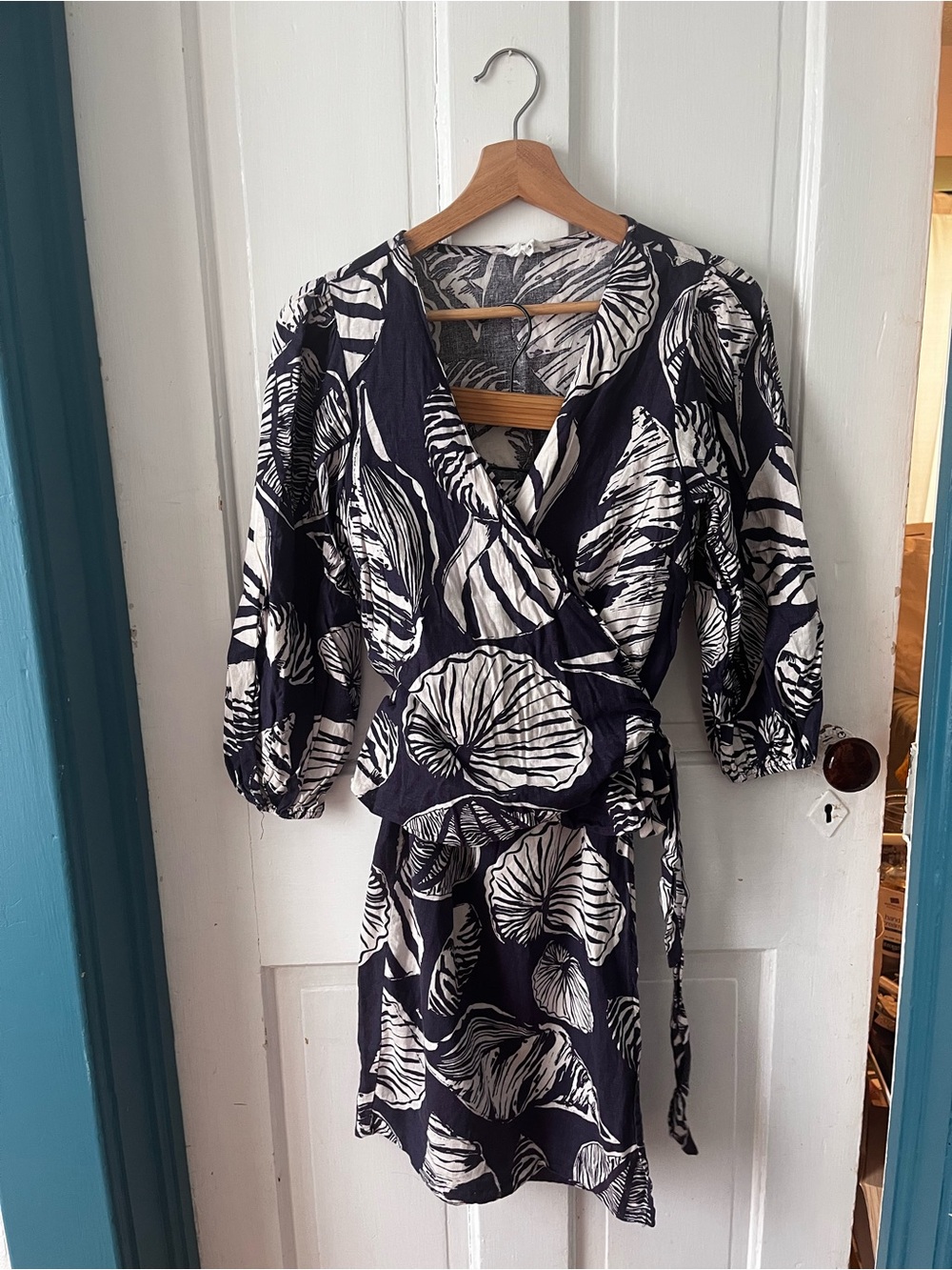 Nicole Miller Wrap Skirt / Top Set S